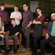 From left to right: Allie Kokesh, Jeremy Bent, Shane O’Connell, Winston Noel, Alden Ford, Moujan Zolfaghari, Seth Lind